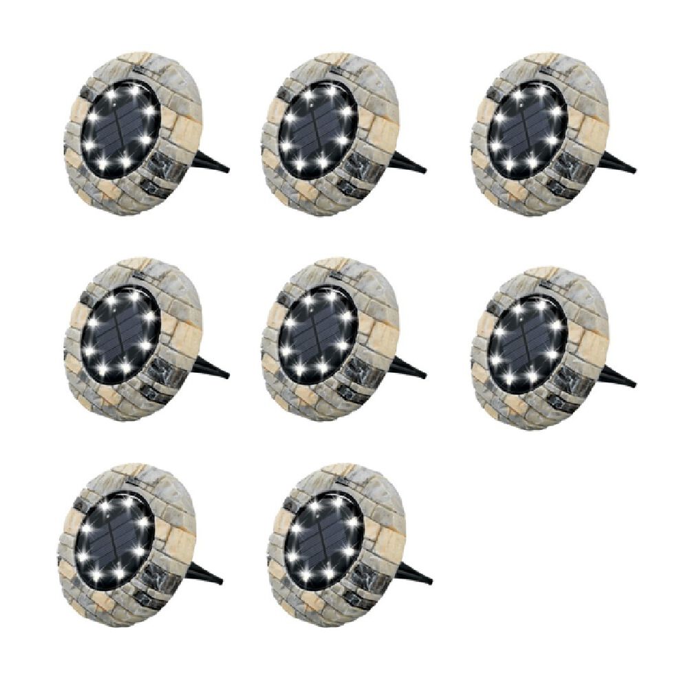 Discos Solares para Exterior 8 pack image number 1