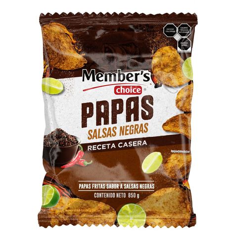 PAPAS SALSAS NEGRAS 850 G M.CH