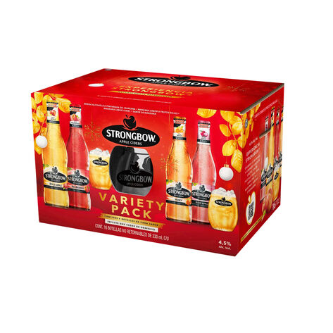 Sidra Mas Vasos Strongbow 16/ 355 ml