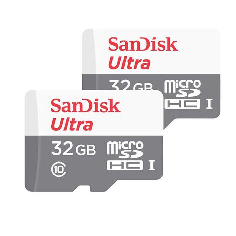 2 Pack Memoria MicroSD Sandisk 32GB