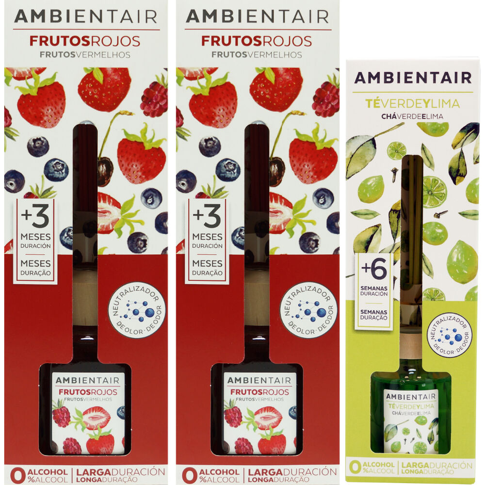 3 pack difusores de aromas AMBIENTAIR image number 1