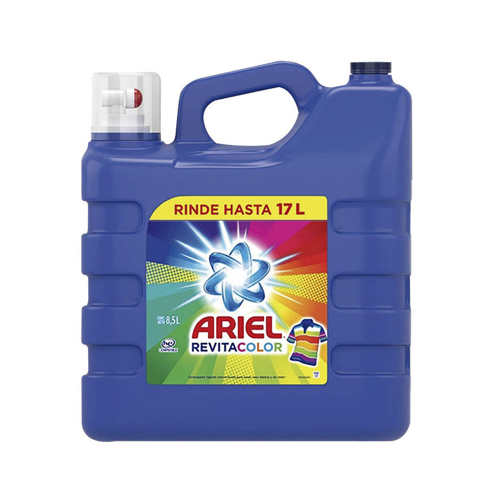 Detergente Líquido Revitacolor Ariel 8.5 L