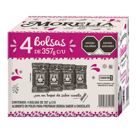 Chocolate en Polvo Morelia 4/357 g