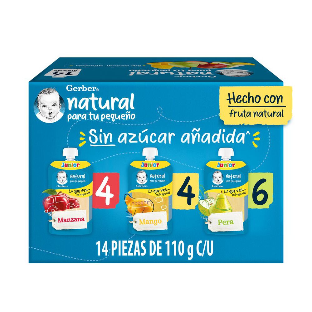 Gerber Pouch Junior Nestl&eacute; 14/ 110 g image number 1