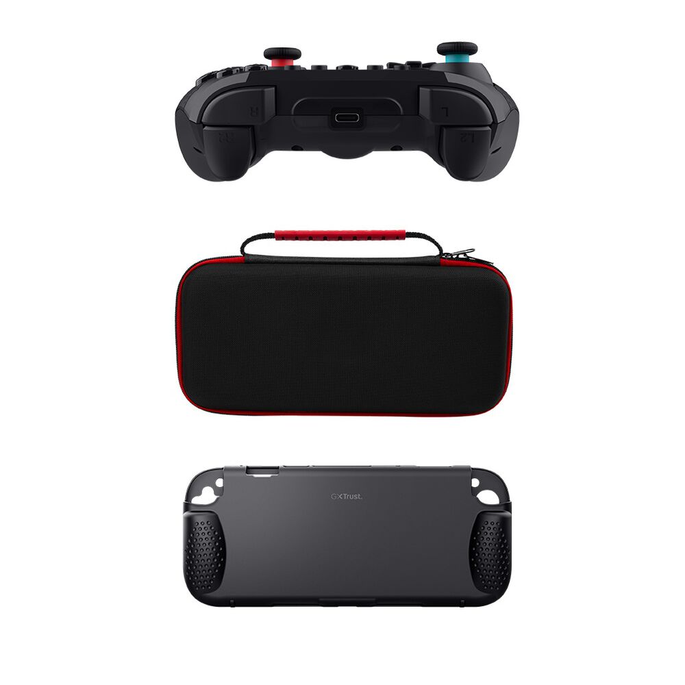 Paquete Control Nintendo+ Funda+ Estuche Trust GXT9997 image number 3