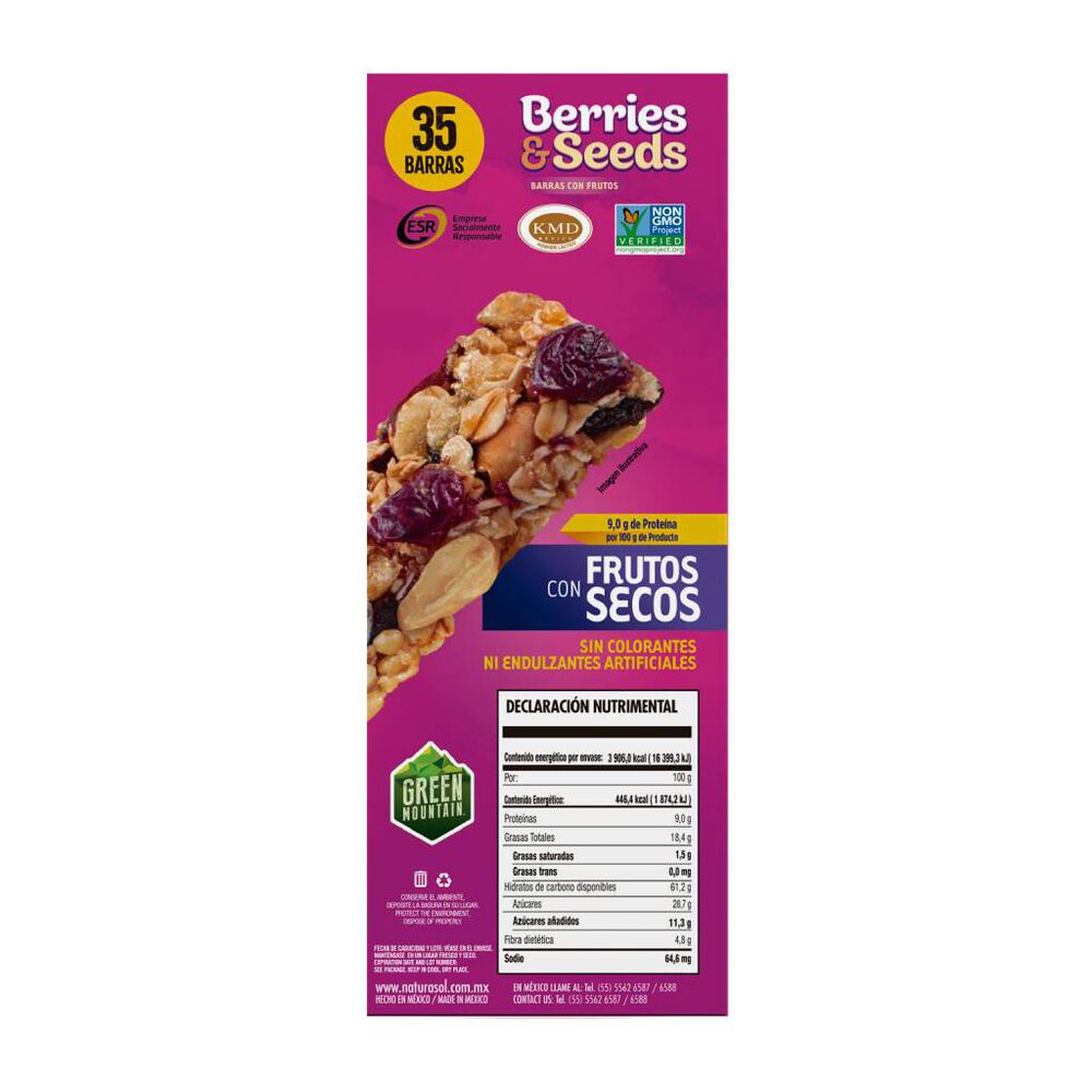Barra Berries &amp; Seeds Green Mountain 35/25 g image number 2