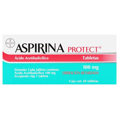 Aspirina Protec 100mg Tab 28