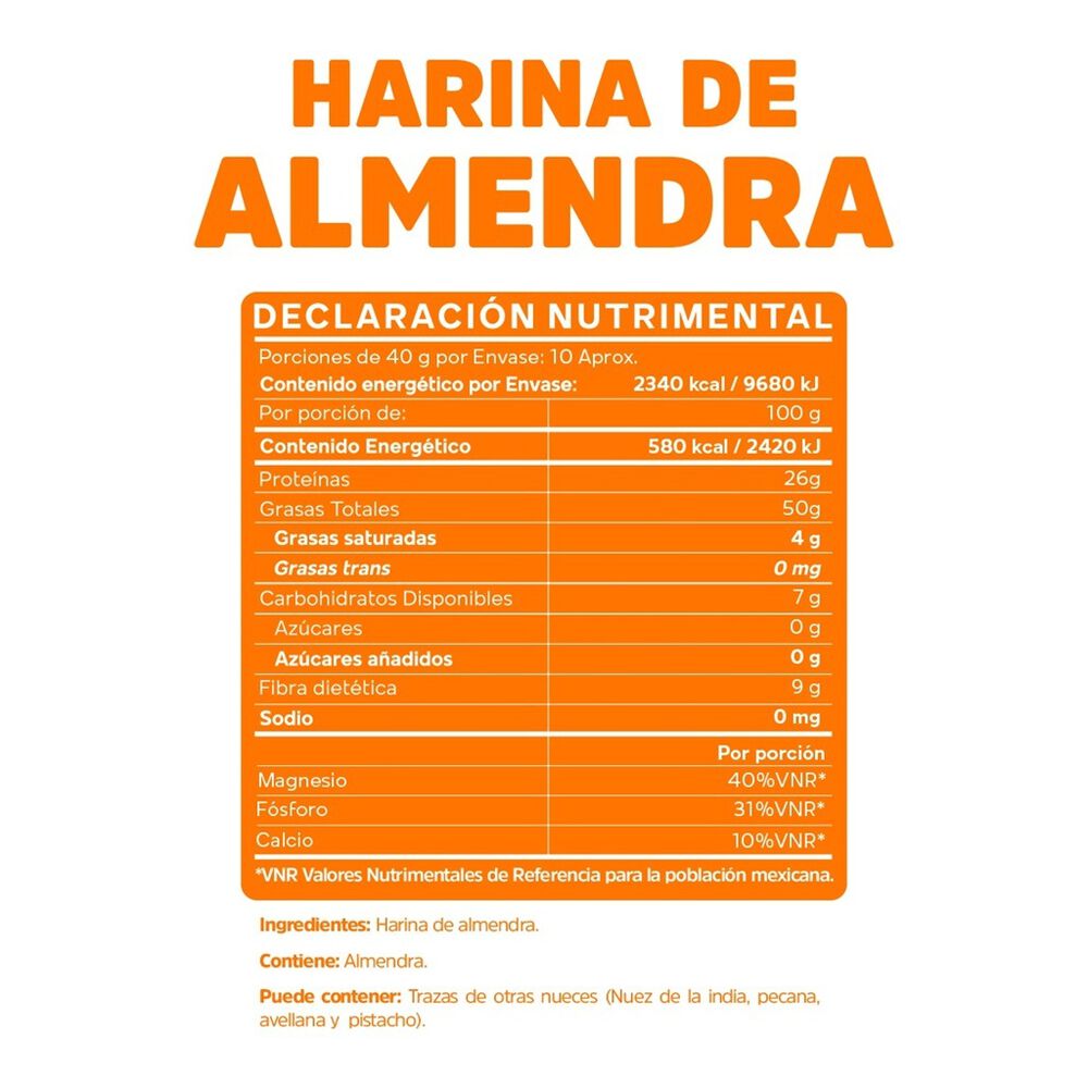Harina de Almendra OKKO 420 g image number 1