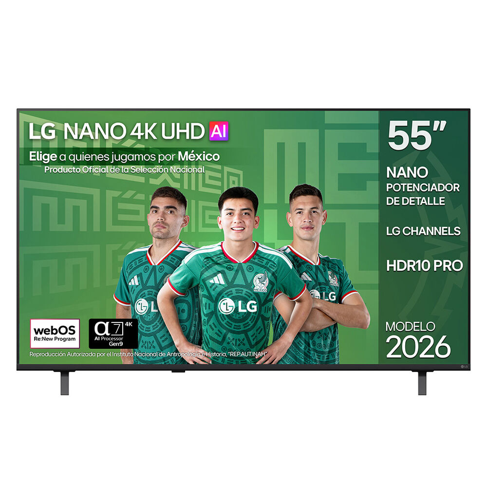 Pantalla 55" LG NANO 4K UHD AI NU850 image number 7