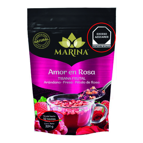 Tisana Frutal Amor en Rosa 324 gr