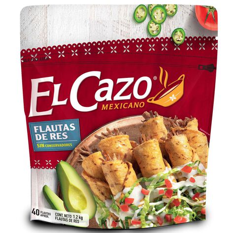 Flautas de Res El Cazo 40 Piezas