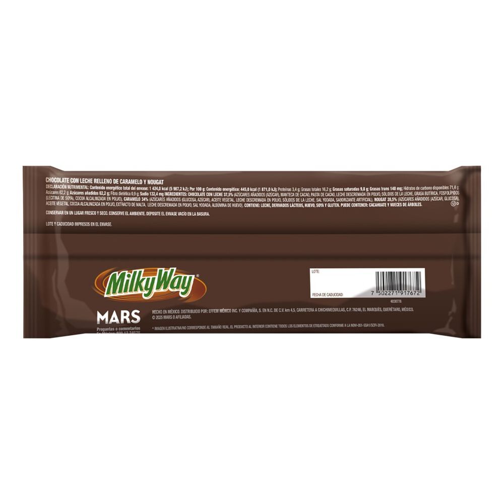 Chocolate en Barra Milky Way 8/40 g image number 1