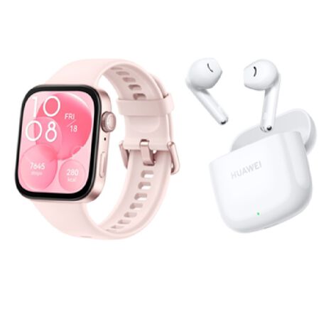 Paq smartwatch fit3 rosa+freebuds huawei