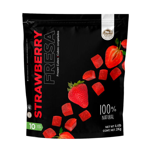 Fresa En Cubos Nature Prime 2 Kg