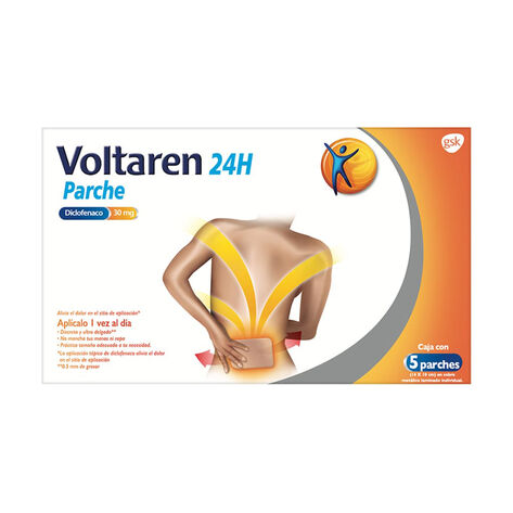 Voltaren Parches 24H 30Mg Con 5