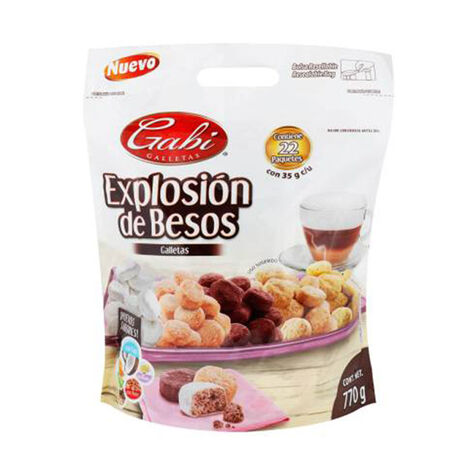 Galleta Explosi&oacute;n de Besos Gabi   770 g