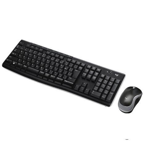 Combo Teclado y Mouse MK270 Logitech Negro