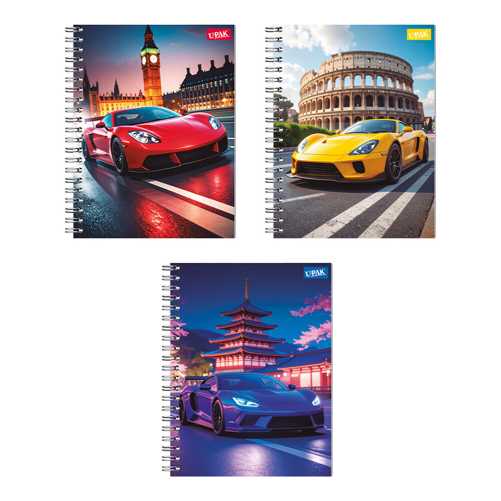 3Pack Cuadernos Gladiador de Raya image number 4