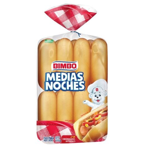Pan Medias Noches Bimbo 16/42.5 G