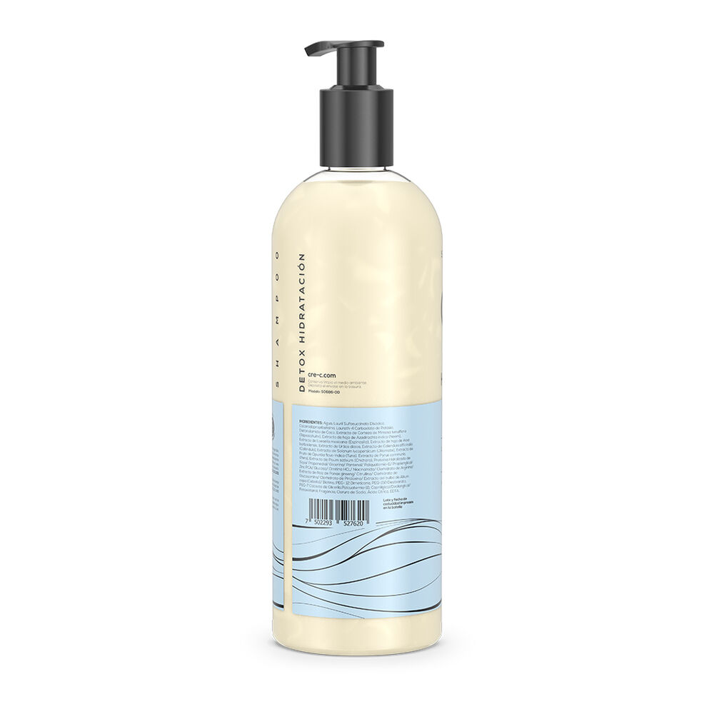 Shampoo Cre-C Detox Hidrataci&oacute;n 1 L image number 3