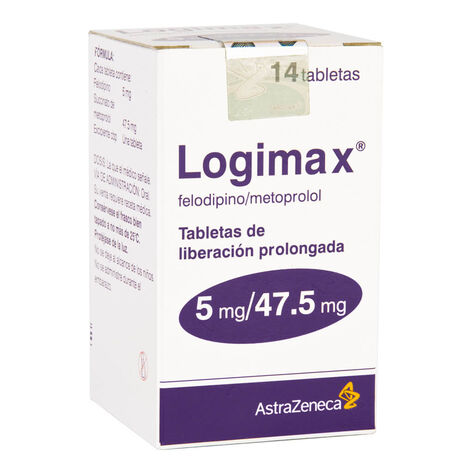 Logimax 47.5/5mg Tab 14