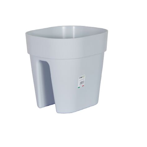 Maceta para balc&oacute;n con sistema de autoriego SWS30 Ash Classic Mate