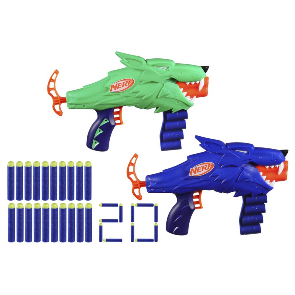 Lanzador Nerf Wild Wolfpack Hasbro image number 1