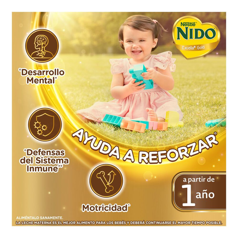 F&oacute;rmula Infantil Nido Excella Gold  2 Kg image number 5