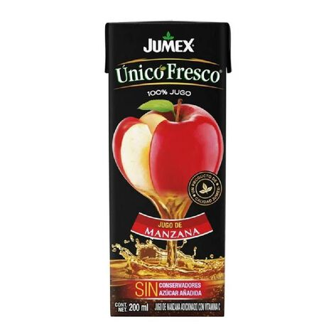 Jugo de Manzana Unico Fresco Jumex 200 ml