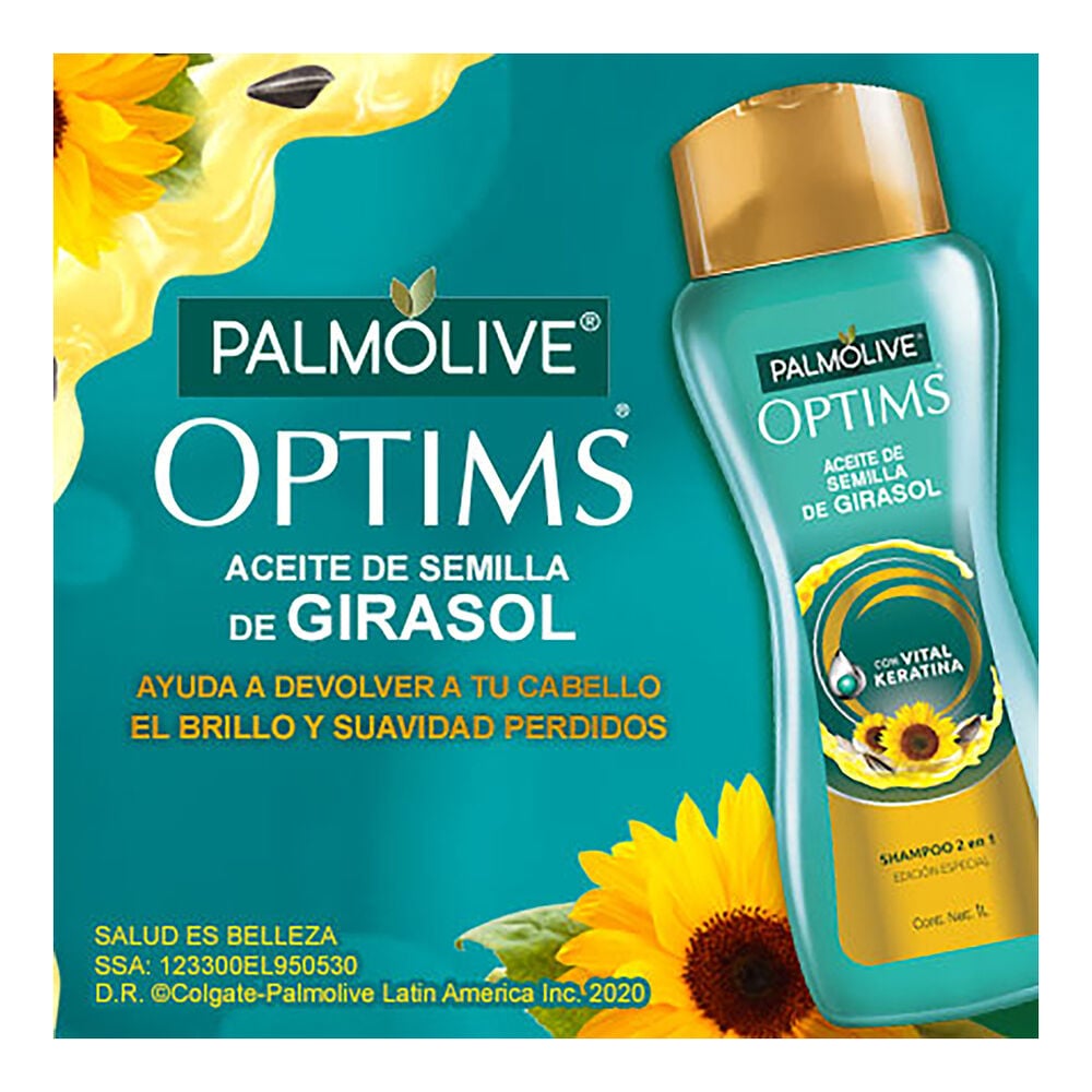 Shampoo Girasoles  Palmolive Optims 1  L image number 5