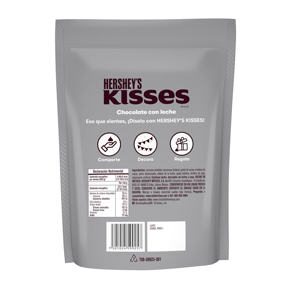 Chocolate Hershey´s Kisses 883 g image number 1