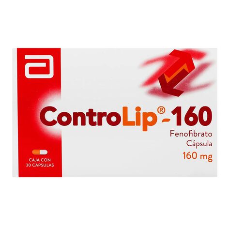 Contro Lip 160 mg Oral 30 Cap