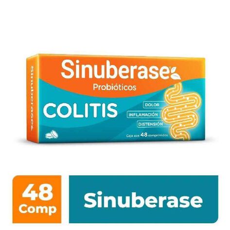 Probioticos Sinuberase Tab 1 Bill&oacute;n De Ufc 48 Tab