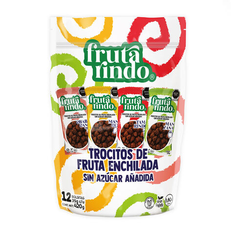 Trocitos Fruta Enchilada Frutarindo 12/35 g