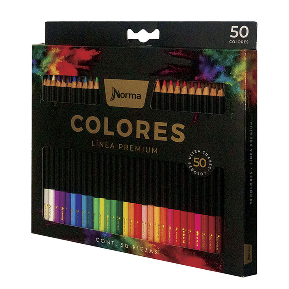 Colores Norma Pemium 50 pza image number 1