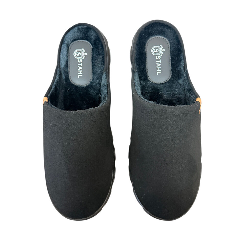 Pantufla Caballero Lisa Negro T29 Stahl image number 4