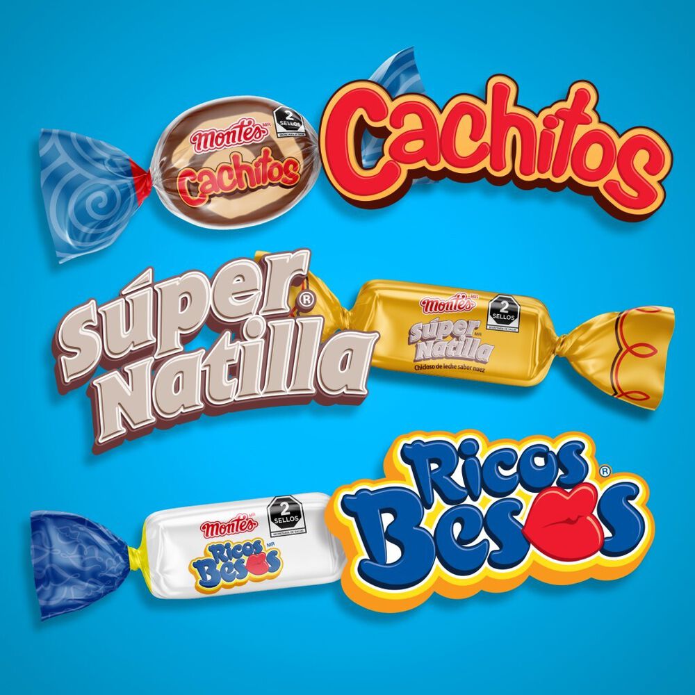 Caramelo Surtido de Chiclosos Montes 300 pzas image number 1