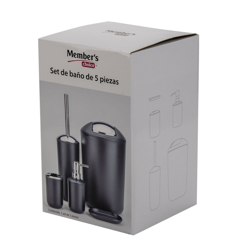 Set de Ba&ntilde;o 5 pzas Member's Choice image number 2
