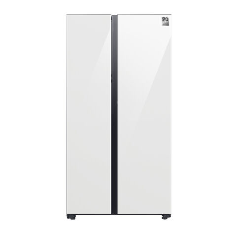 Refrigerador Side By Side Bespoke Samsung de 28 pies Blanco