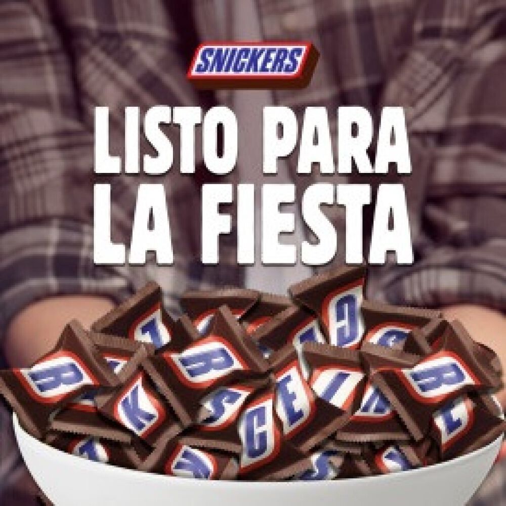 Chocolate Miniatura Snickers 9 Gr image number 2