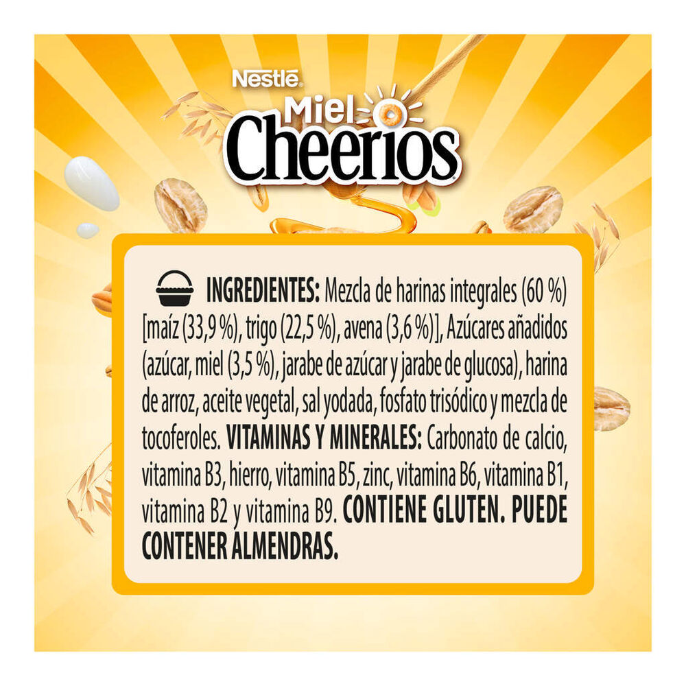 Cereal Cheerios Miel Nestl&eacute;  1.25 Kg image number 3