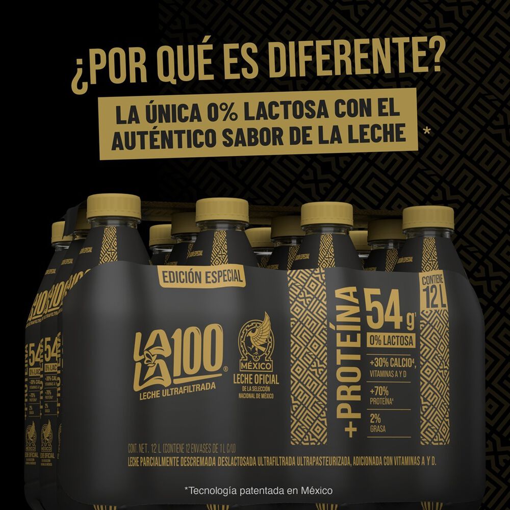 LECHE LALA 100 SIN LACTOSA 12/1LT image number 2