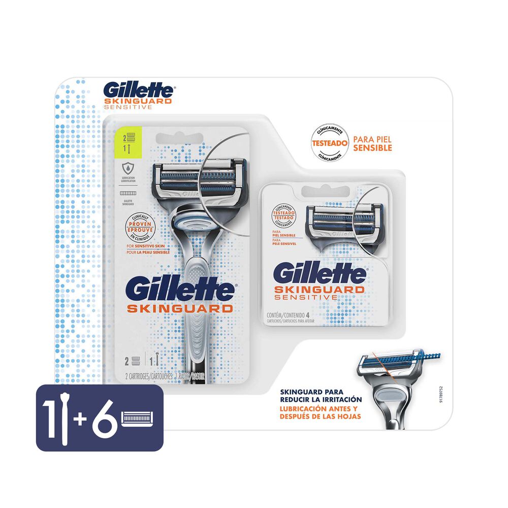 Rastrillo Skinguard Gillette  7 pzas image number 0