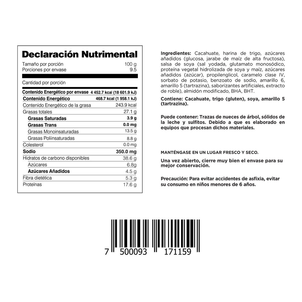 Cacahuate Japon&eacute;s Member's Choice 950 g image number 2
