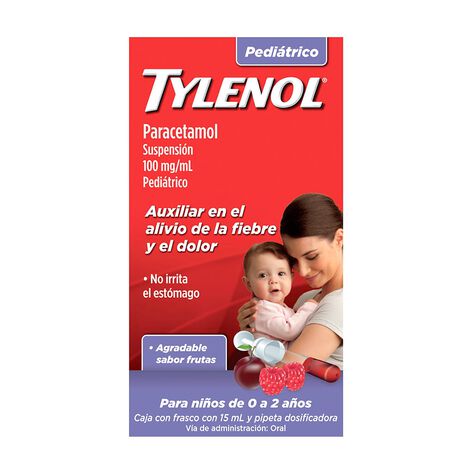 Tylenol Ped Cereza Gts Sol Con 15 Ml