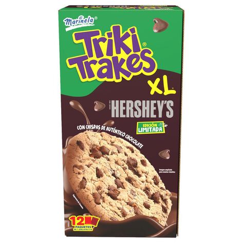 Galletas Triki Trakes XL Hershey's Marinela 12/50 G