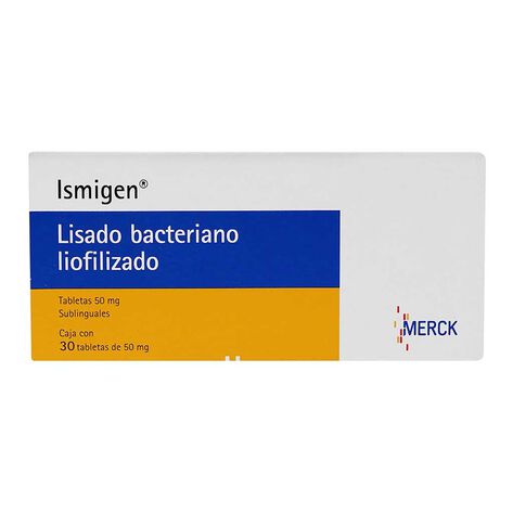 Ismigen 50mg Tab Subling con 30