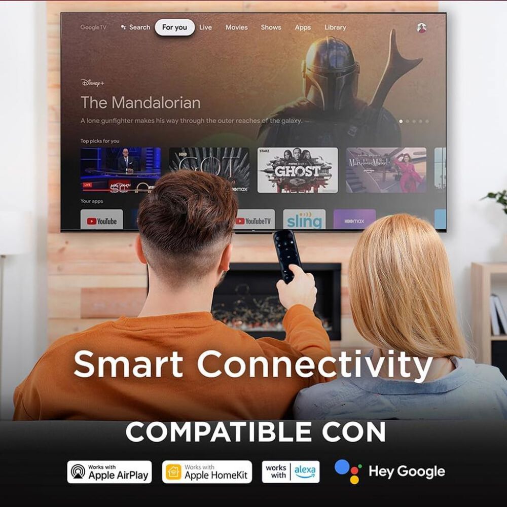 Pantalla 55" TCL 4K QLED Google TV 55Q5K image number 6