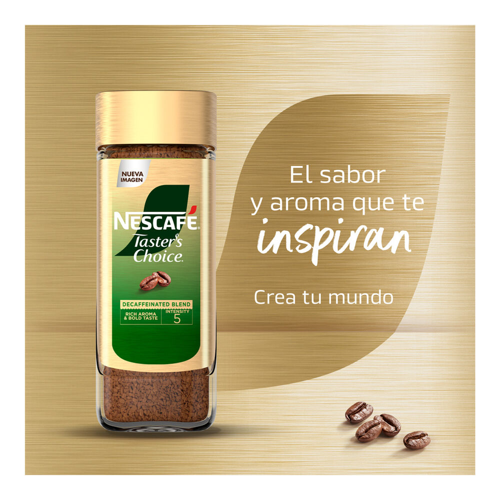 Caf&eacute; Descafeinado Taster's Choice Nescaf&eacute; 250 g image number 3