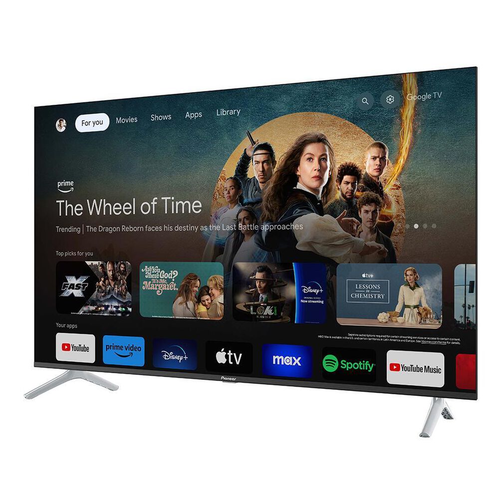 Pantalla 50" Pioneer UHD Google TV image number 7